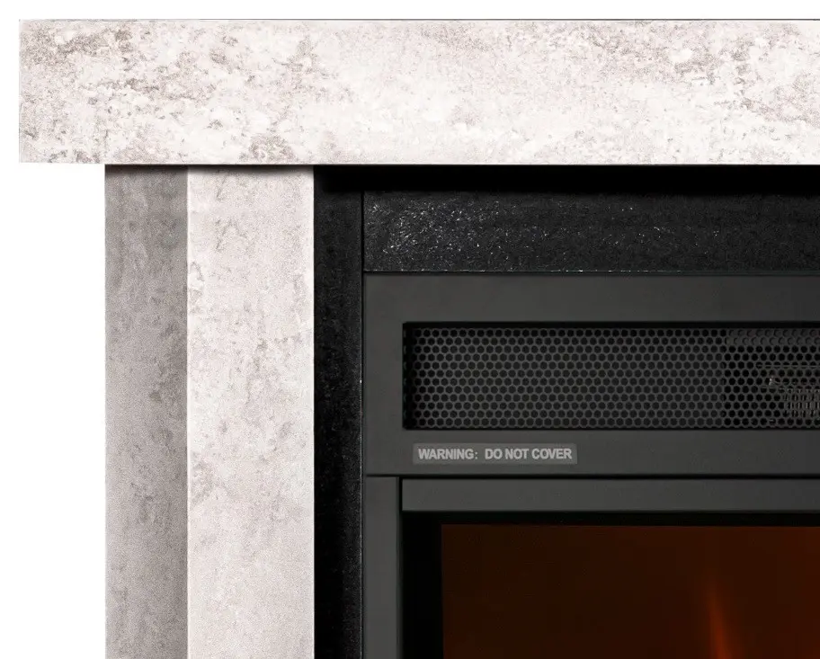 Каминокомплект Art Flame Palermo & Mirabella (Beige/Black) - 4