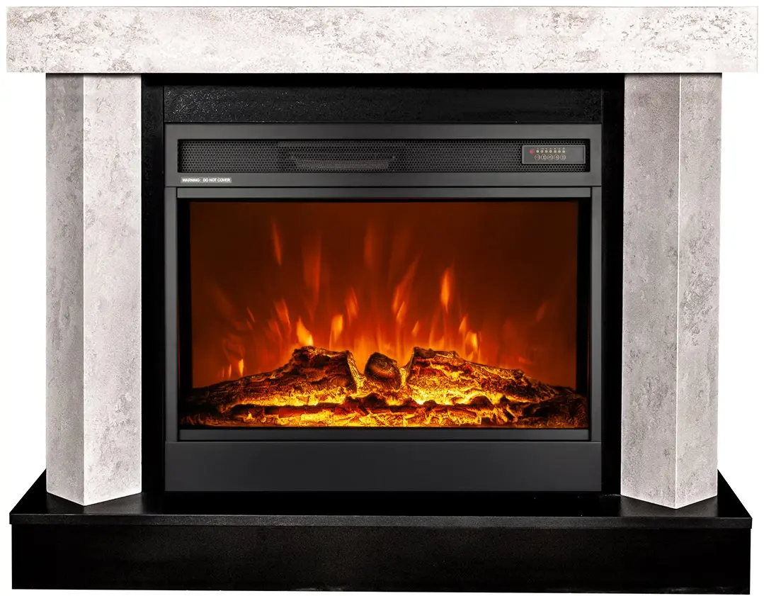 Каминокомплект Art Flame Palermo & Mirabella (Beige/Black)