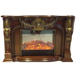 Каминокомплект Art Flame Premium Adolf VA216SS (Brown)