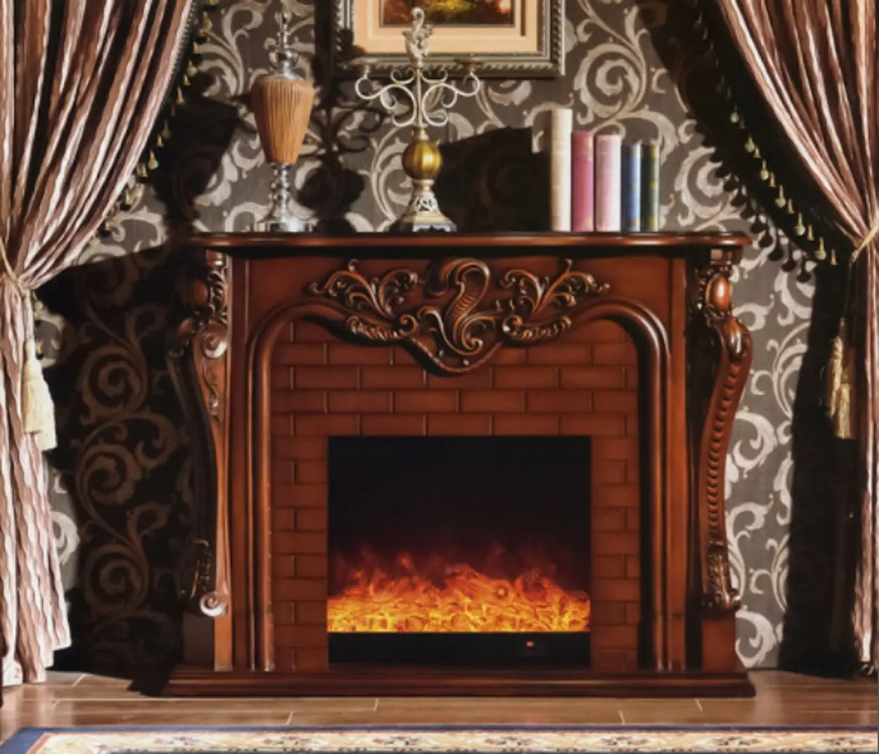 Каминокомплект Art Flame Premium Artemida 325B (Brown)