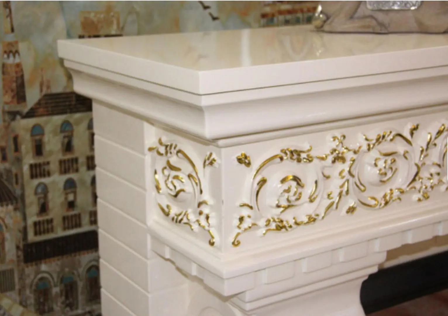 Каминокомплект Art Flame Premium Astoria VA003S (White)