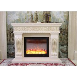Каминокомплект Art Flame Premium Astoria VA003S (White) Thumb