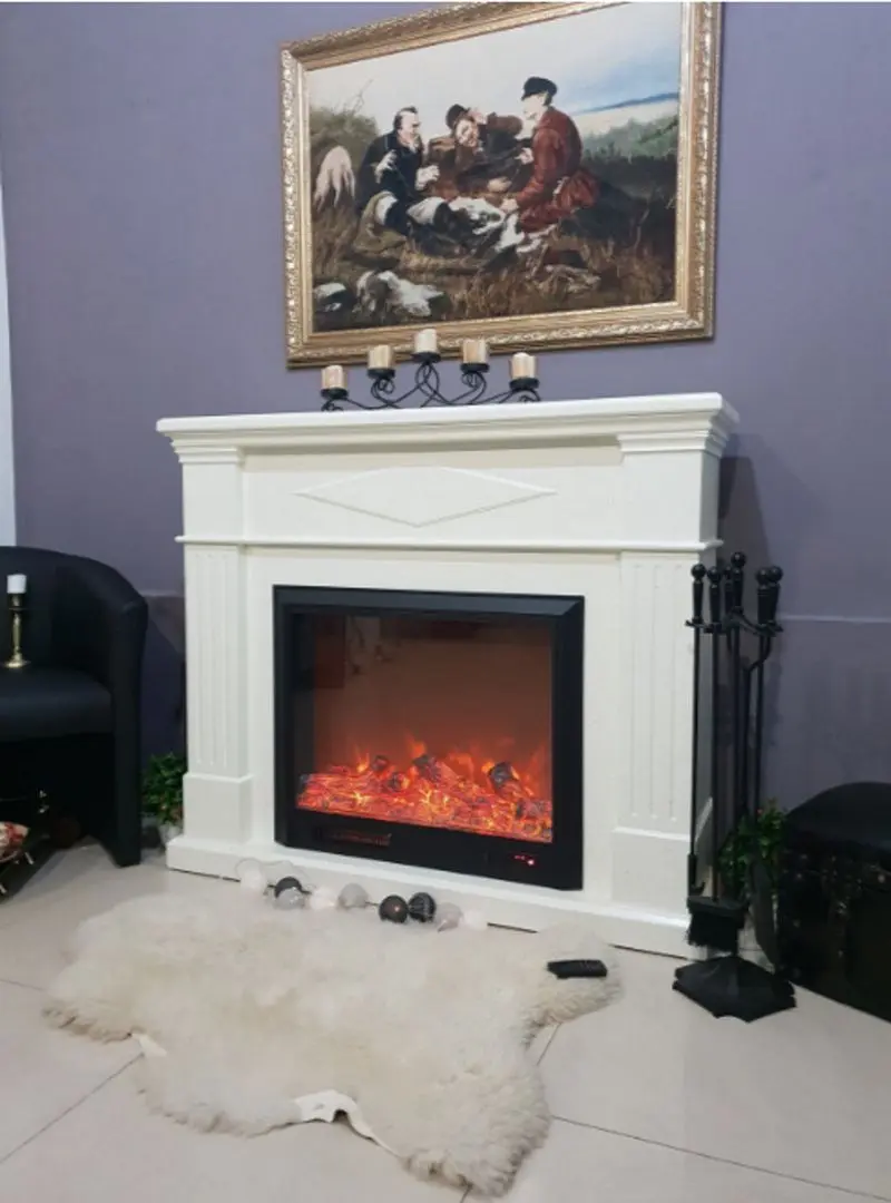 Каминокомплект Art Flame Premium Atena 329 (White)