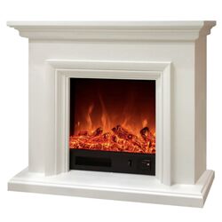 Semineu Art Flame Premium David 354SS (White) Thumb