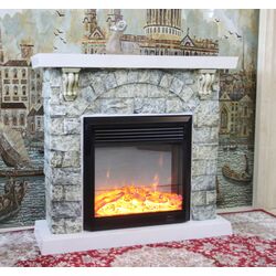 Каминокомплект Art Flame Premium Demetra VA574S (Grey) Thumb