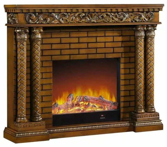 Каминокомплект Art Flame Premium Fidel VA263 (Brown)