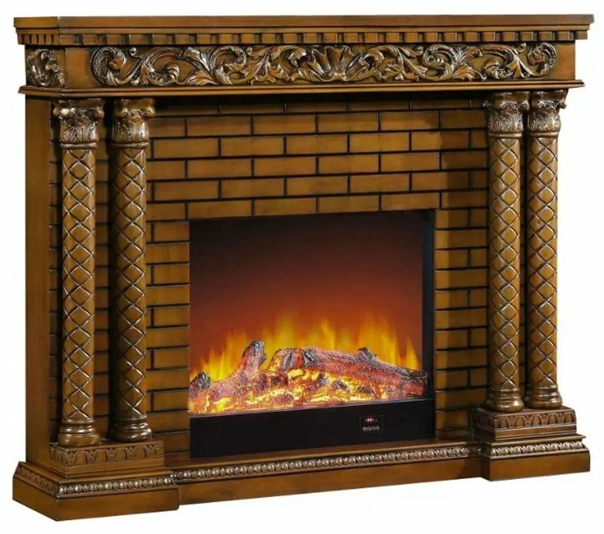 Каминокомплект Art Flame Premium Fidel VA263 (Brown)