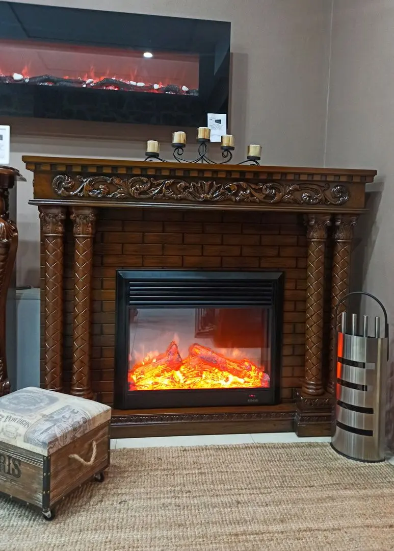 Каминокомплект Art Flame Premium Fidel VA263 (Brown)