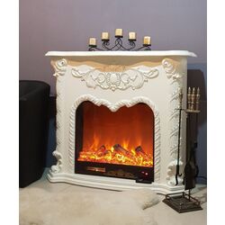 Каминокомплект Art Flame Premium Florentina 338 (White) Thumb