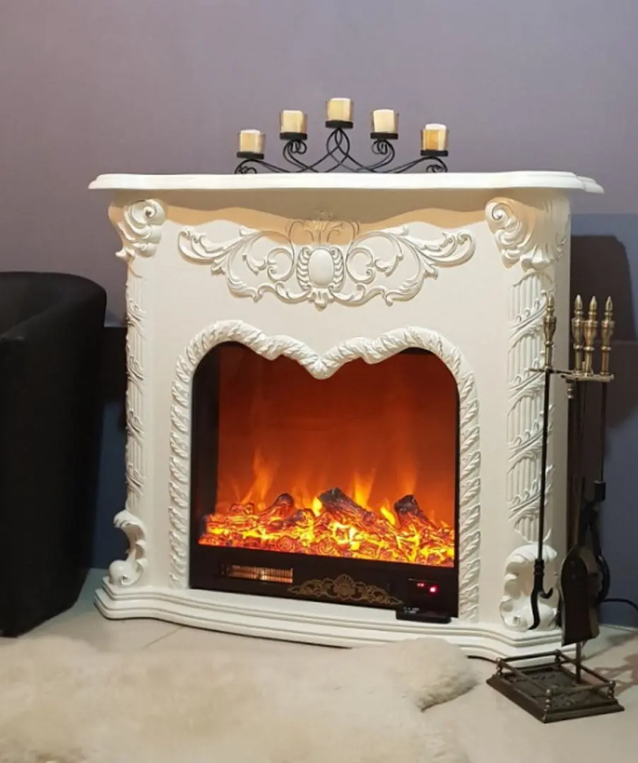 Каминокомплект Art Flame Premium Florentina 338 (White)