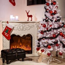 Каминокомплект Art Flame Premium Florentina 338 (White) Thumb