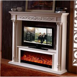 Semineu Art Flame Premium Fusion 326B (White) Thumb