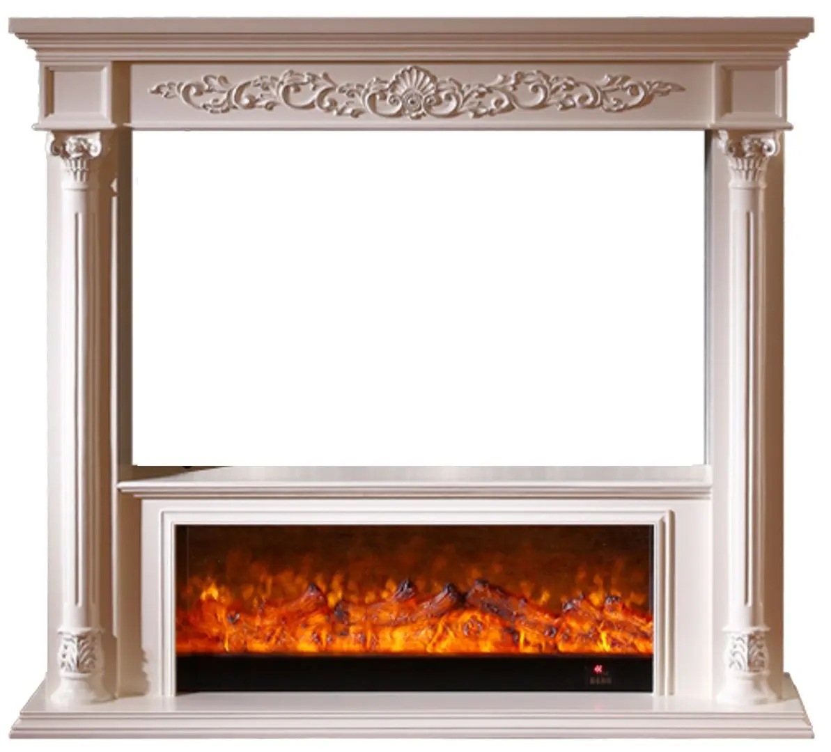 Semineu Art Flame Premium Fusion 326B (White)