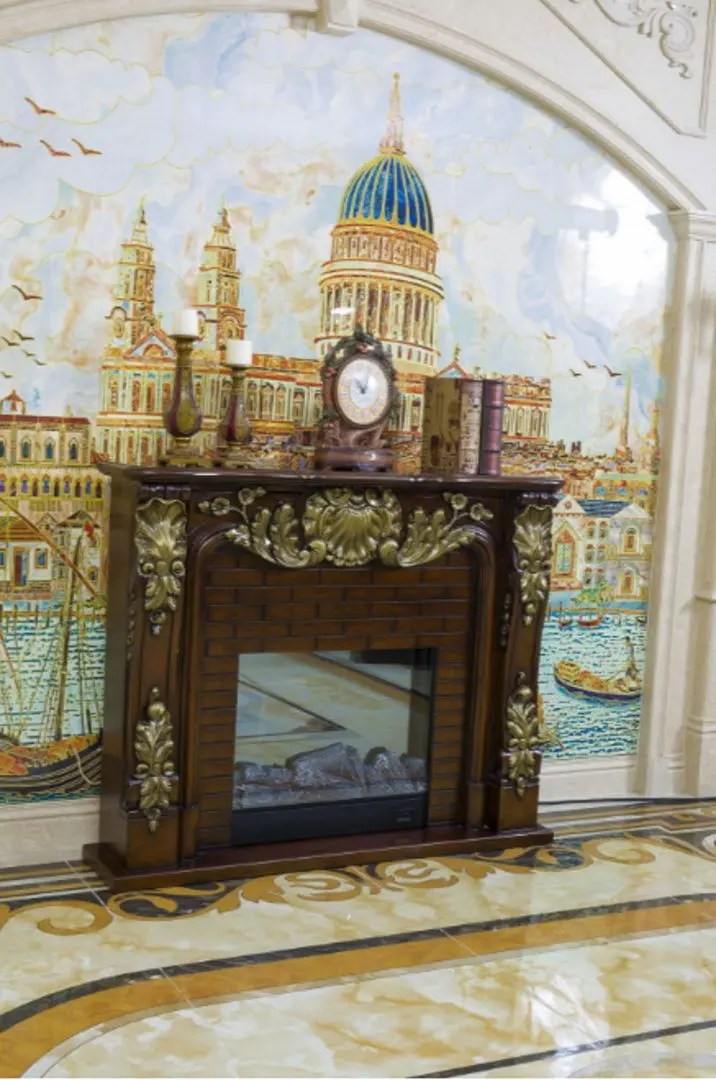 Каминокомплект Art Flame Premium King VA504 (Brown)