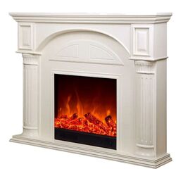 Semineu Art Flame Premium Lisabona 332B (White)
