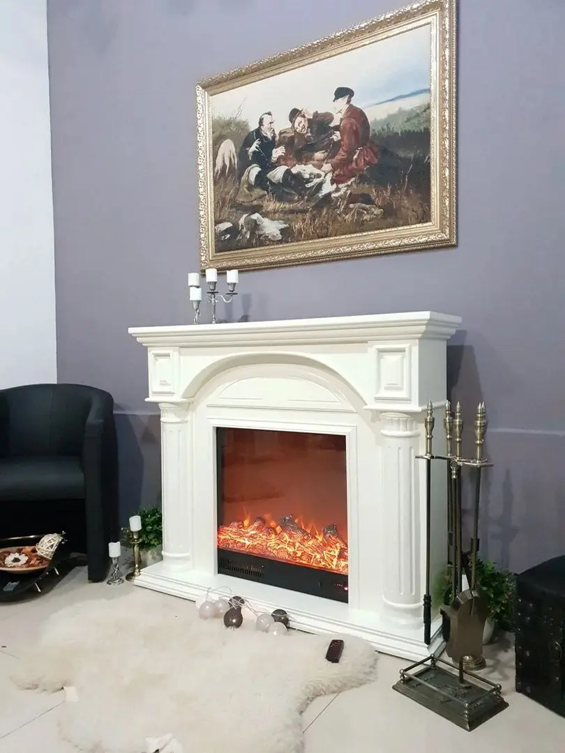 Semineu Art Flame Premium Lisabona Mini 332 (White)