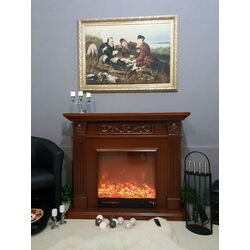 Каминокомплект Art Flame Premium Marseilles 328B (Brown) Thumb