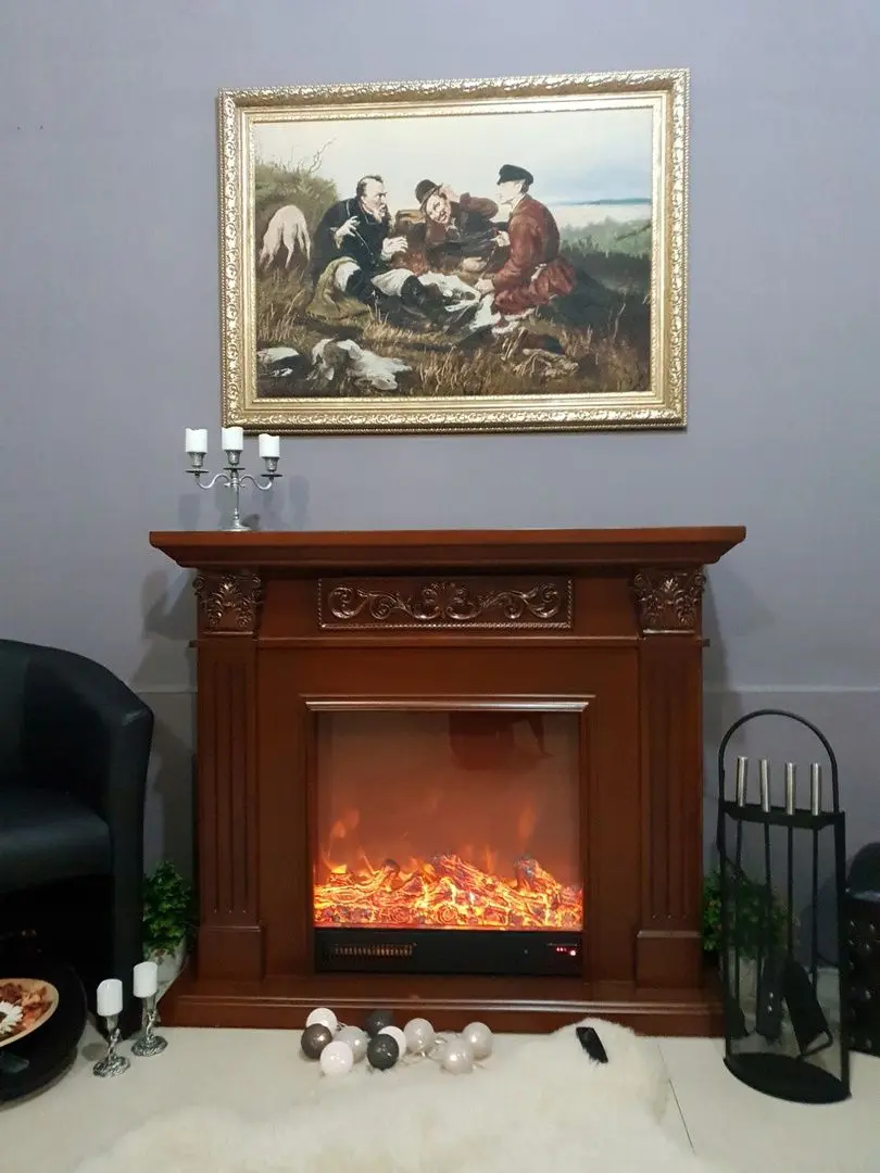 Каминокомплект Art Flame Premium Marseilles 328B (Brown)