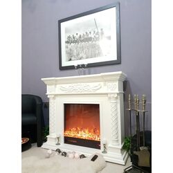 Каминокомплект Art Flame Premium Milano 320 (White) Thumb