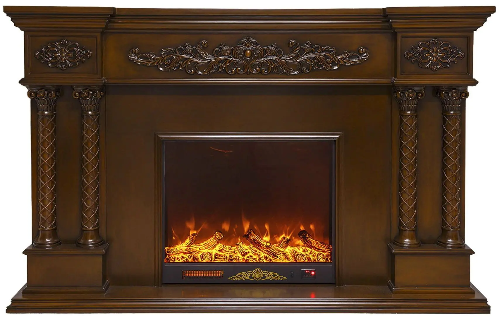 Каминокомплект Art Flame Premium Montecristo 320B (Brown)
