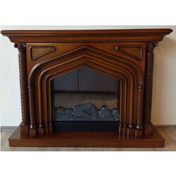 Каминокомплект Art Flame Premium Mumbai VA017 (Brown) Thumb