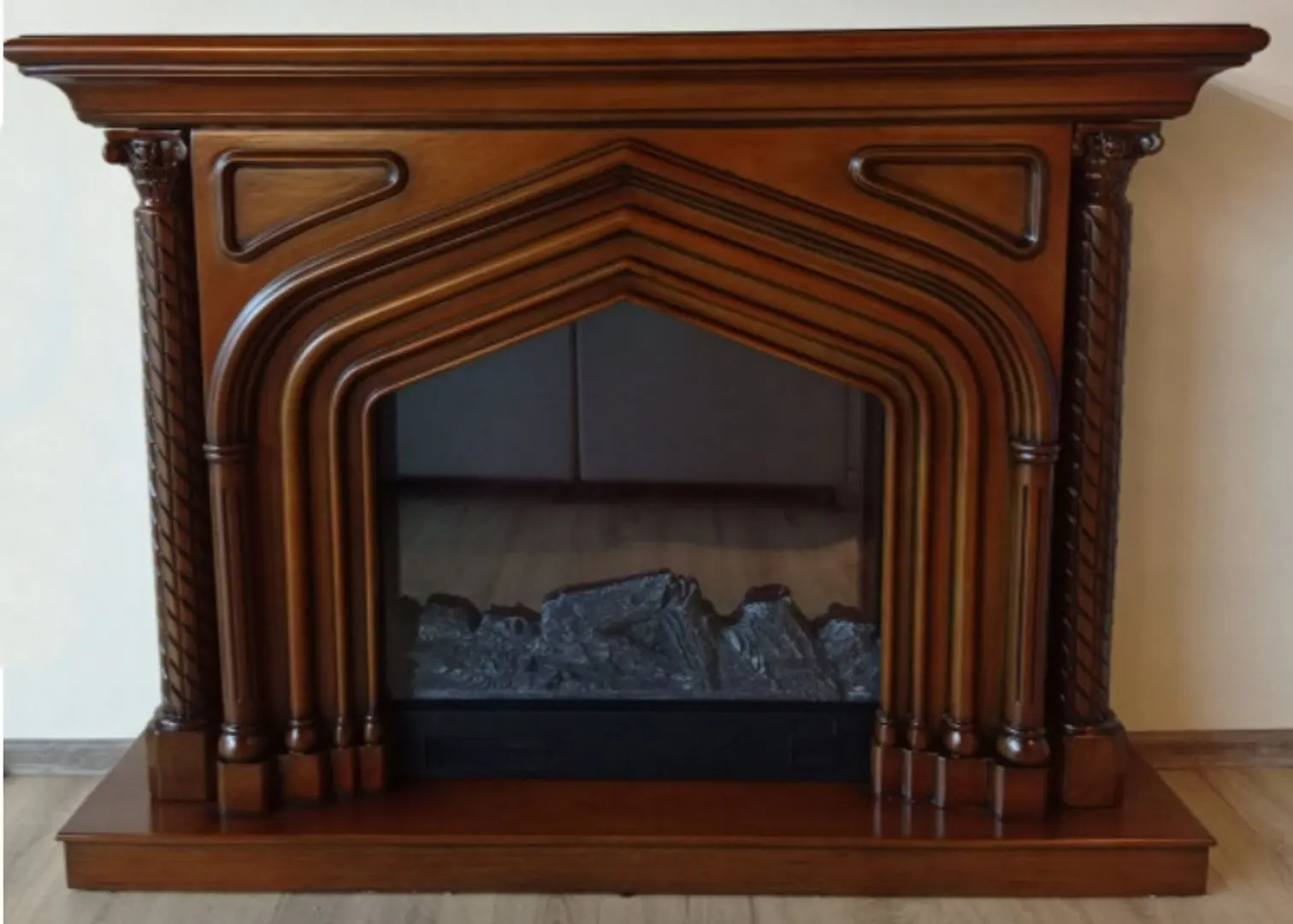 Каминокомплект Art Flame Premium Mumbai VA017 (Brown)