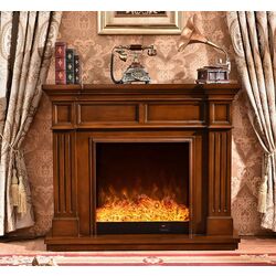 Semineu Art Flame Premium Nadejda 343 (Brown) Thumb