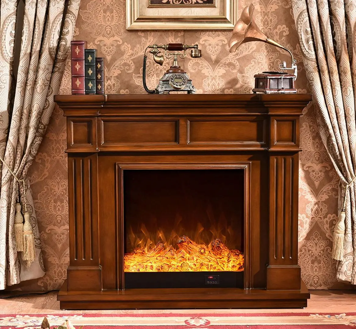 Semineu Art Flame Premium Nadejda 343 (Brown)