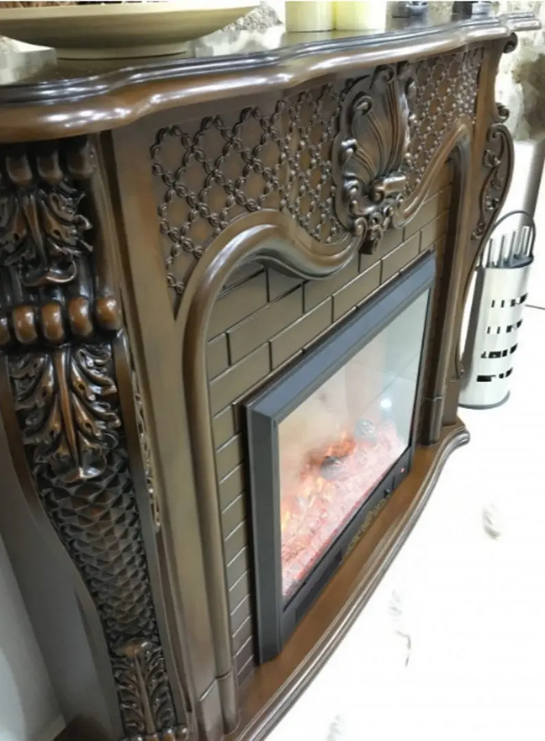 Каминокомплект Art Flame Premium Perla 319B (Brown)