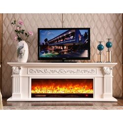 Semineu Art Flame Premium Poseidon 328S (White) Thumb