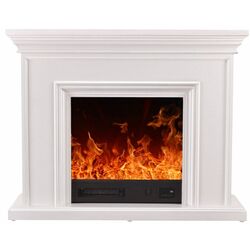 Каминокомплект Art Flame Premium Rafael 355SS (White)