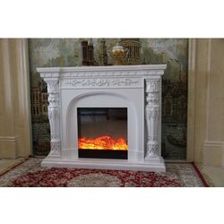 Semineu Art Flame Premium Ryxos VA262 (White) Thumb