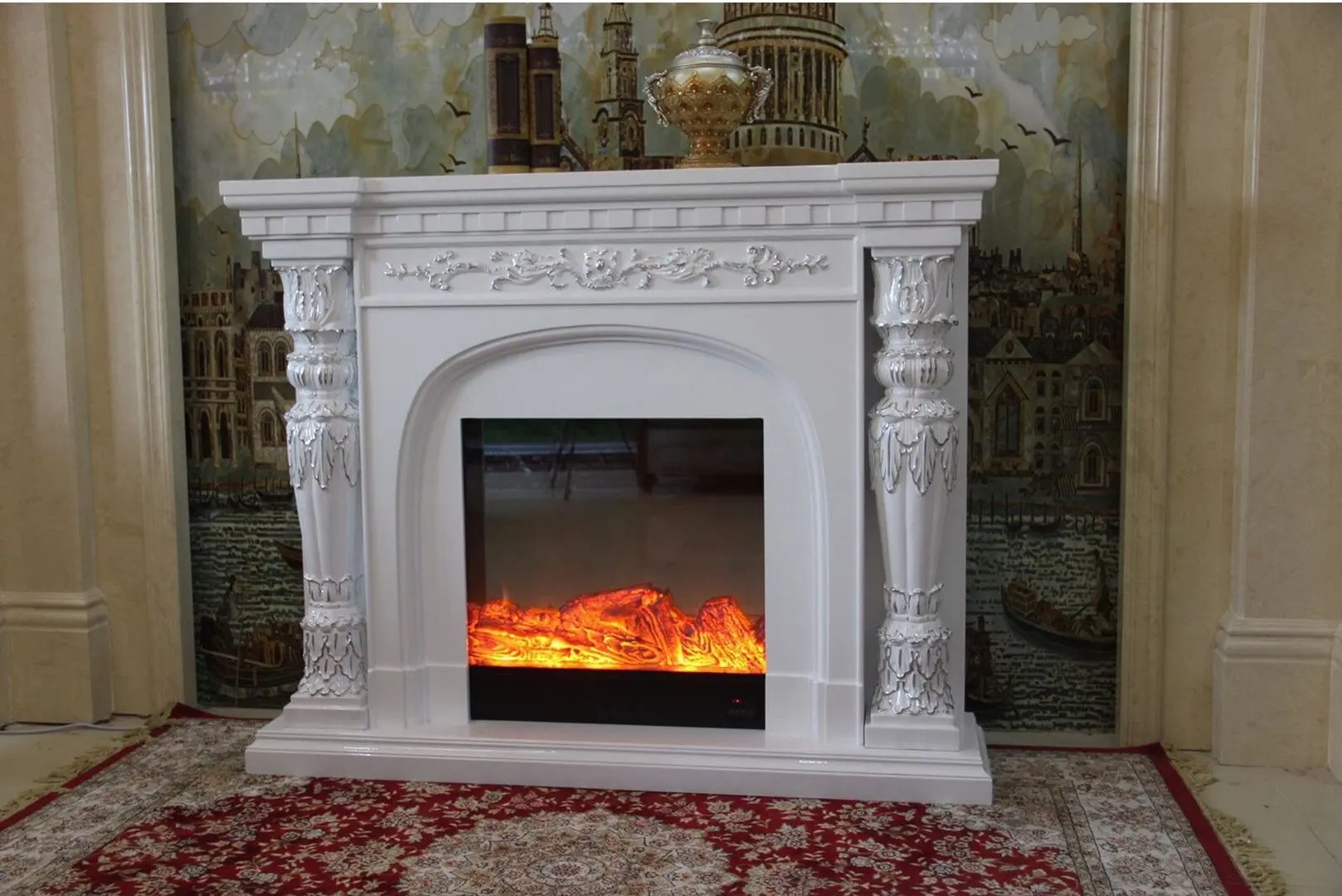 Semineu Art Flame Premium Ryxos VA262 (White)