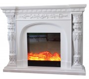 Каминокомплект Art Flame Premium Ryxos VA262 (White)