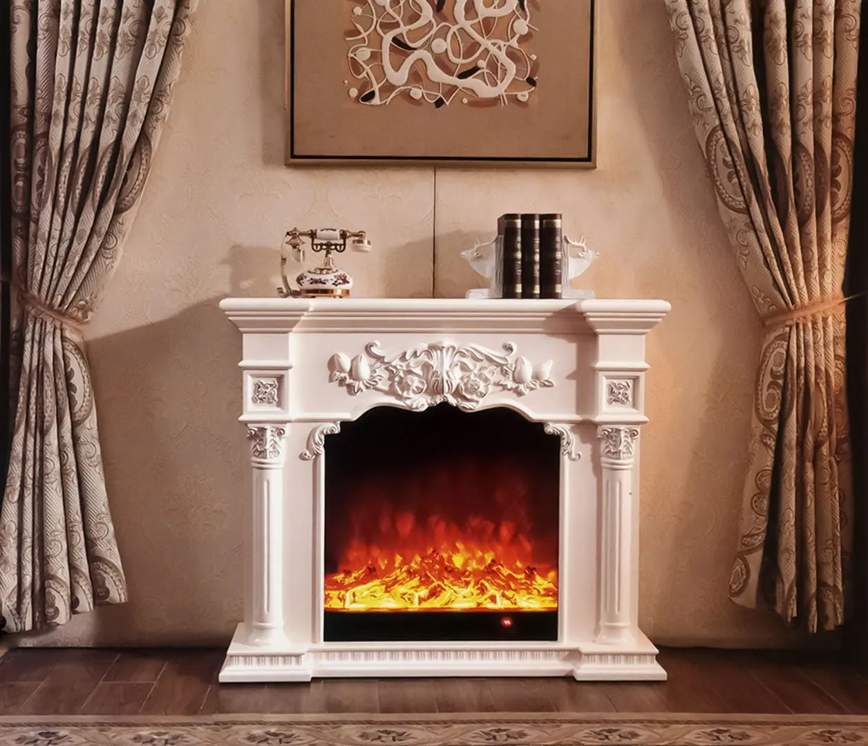 Semineu Art Flame Premium Savage Mini 318 (Ivory)