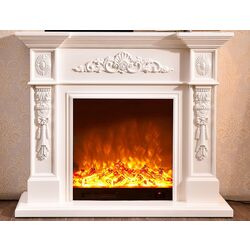 Semineu Art Flame Premium Siena Mini 322 (White) Thumb