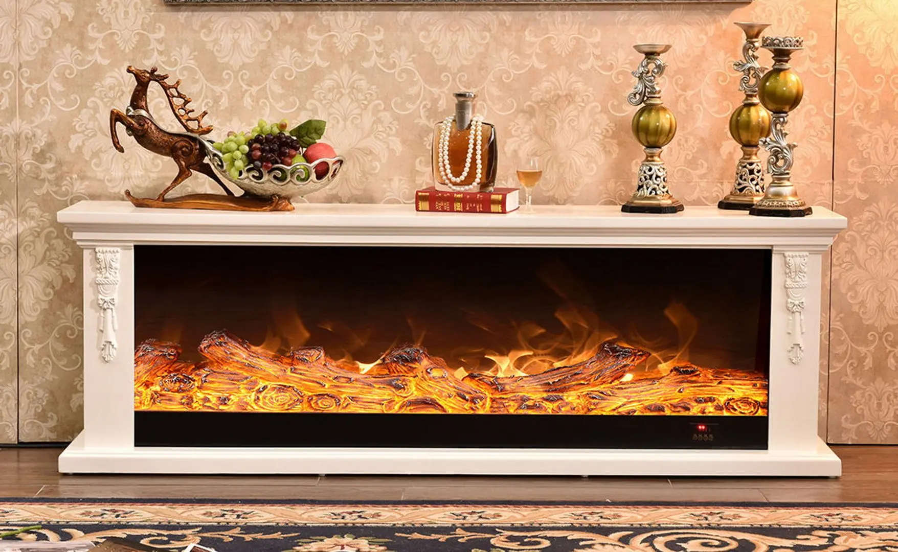 Каминокомплект Art Flame Premium Skyline 326S (White)