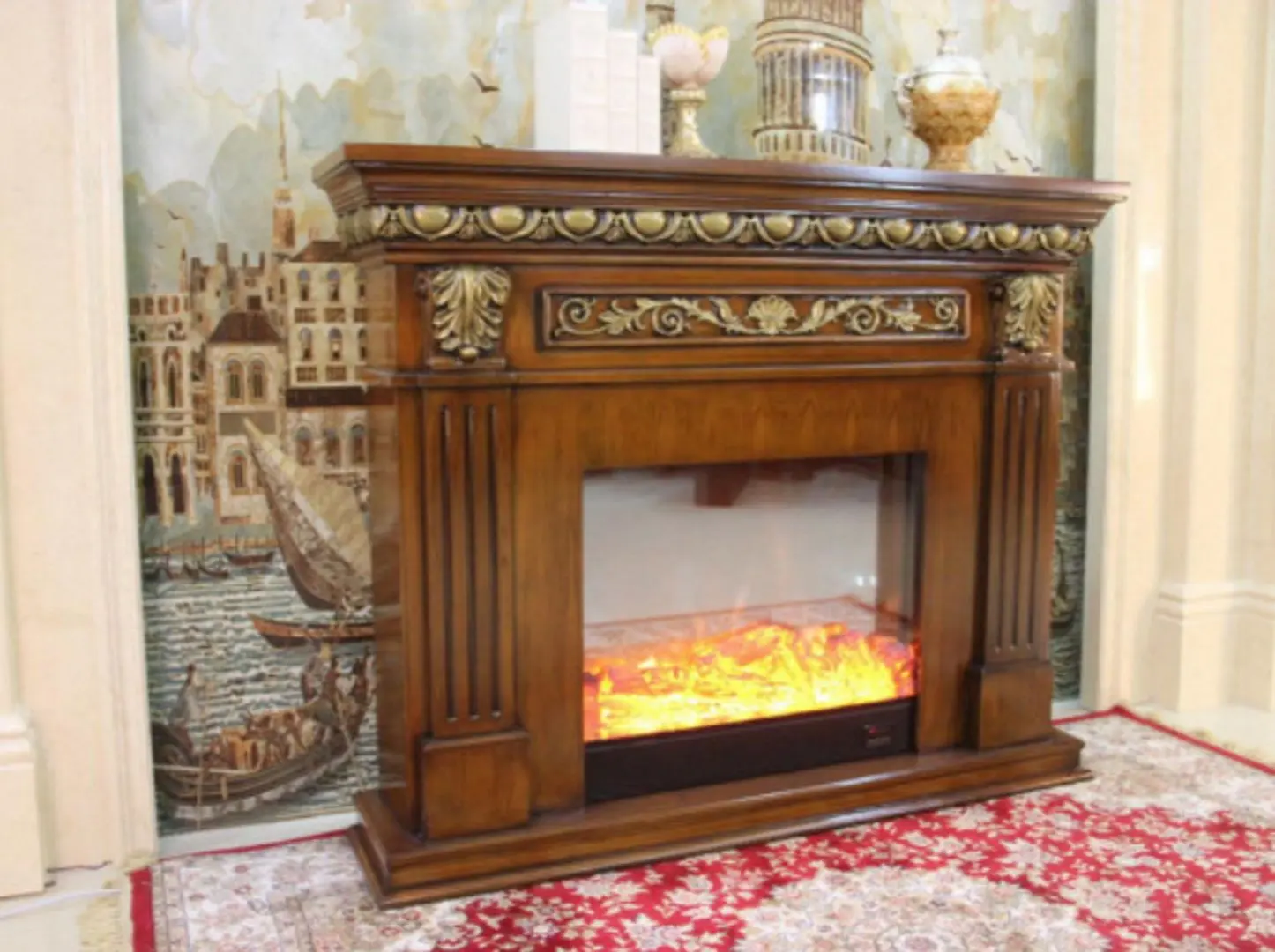 Semineu Art Flame Premium Thalia VA255S (Brown)