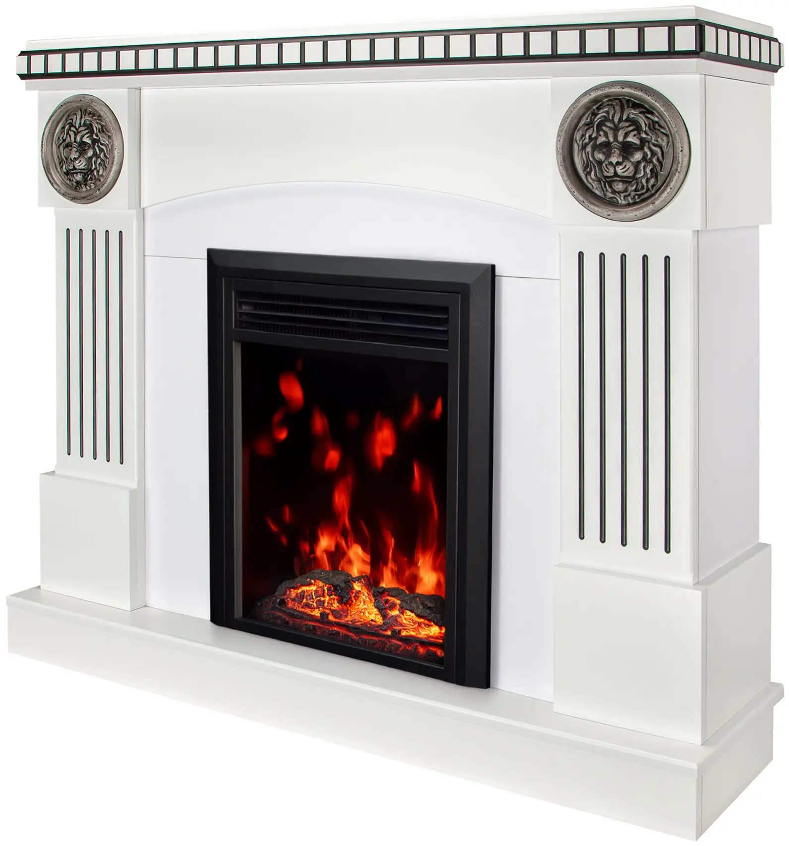 Каминокомплект Art Flame Prometeu & Cris (White) - 2