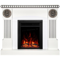 Каминокомплект Art Flame Prometeu & Cris (White)