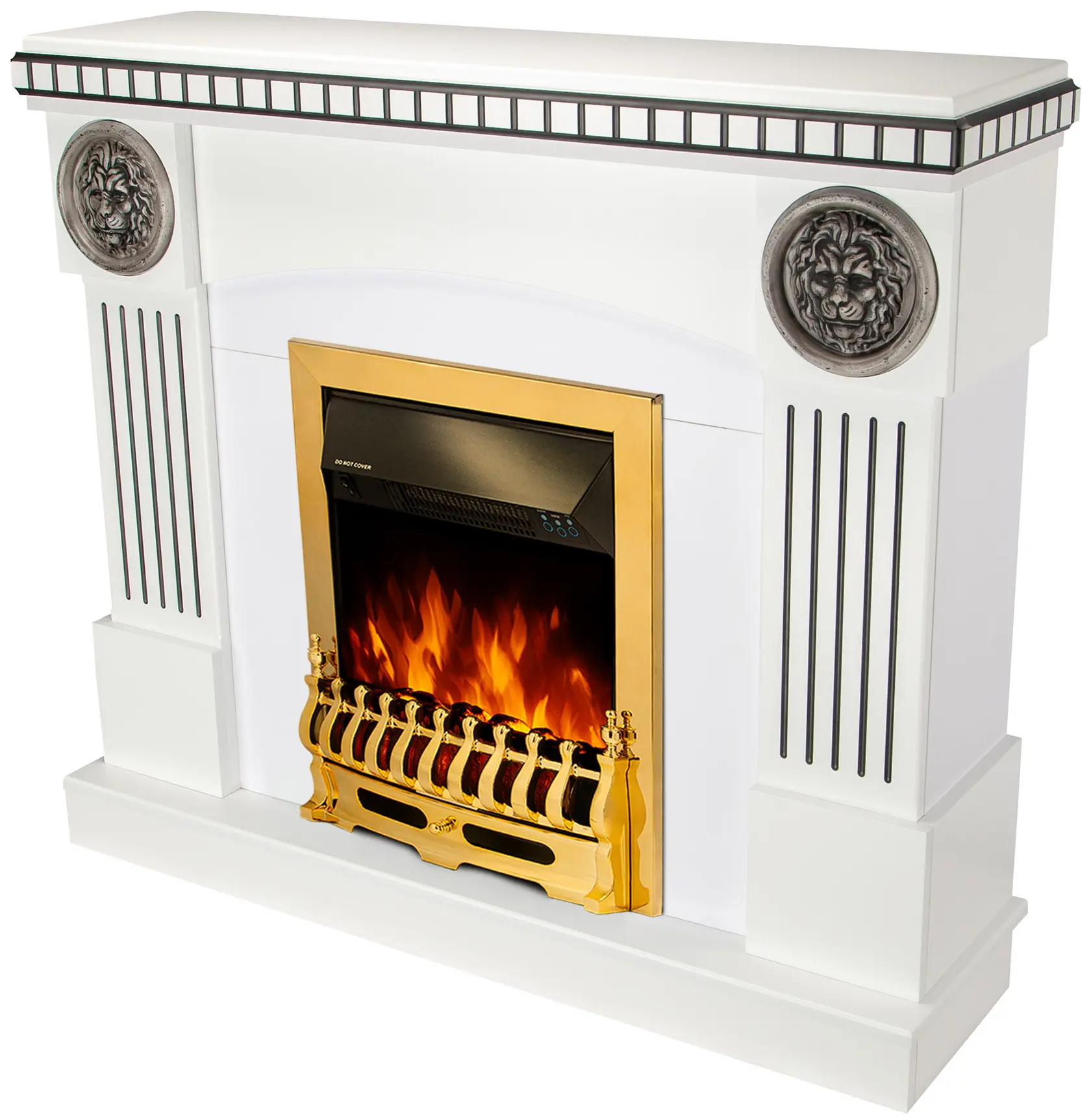 Semineu Art Flame Prometeu & Galileo Gold (White) - 3