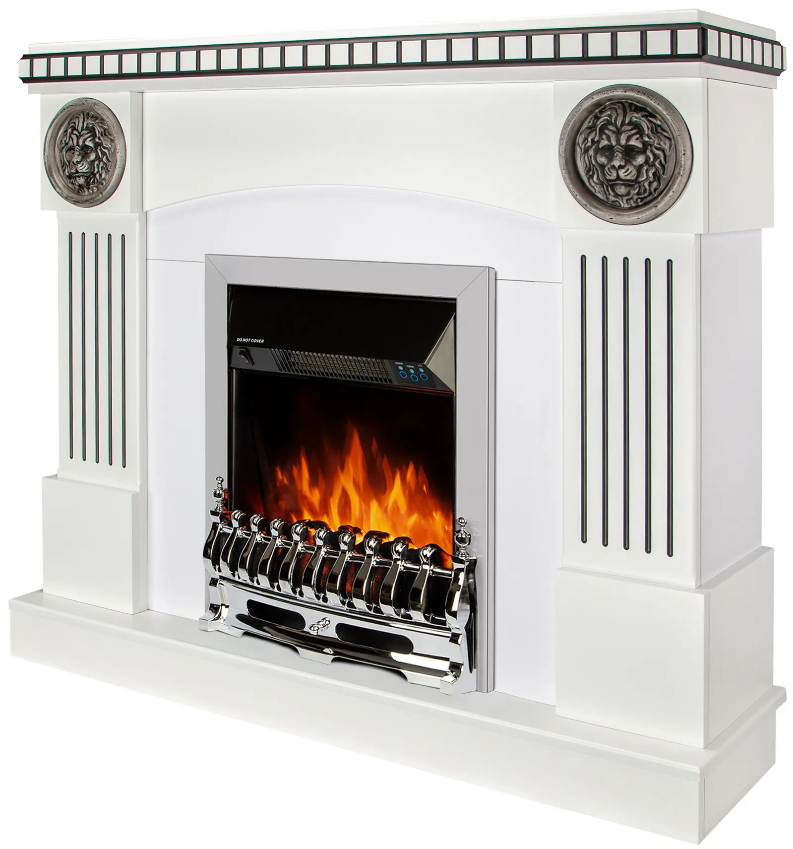 Semineu Art Flame Prometeu & Galileo Silver (White) - 2