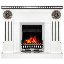 Semineu Art Flame Prometeu & Galileo Silver (White)