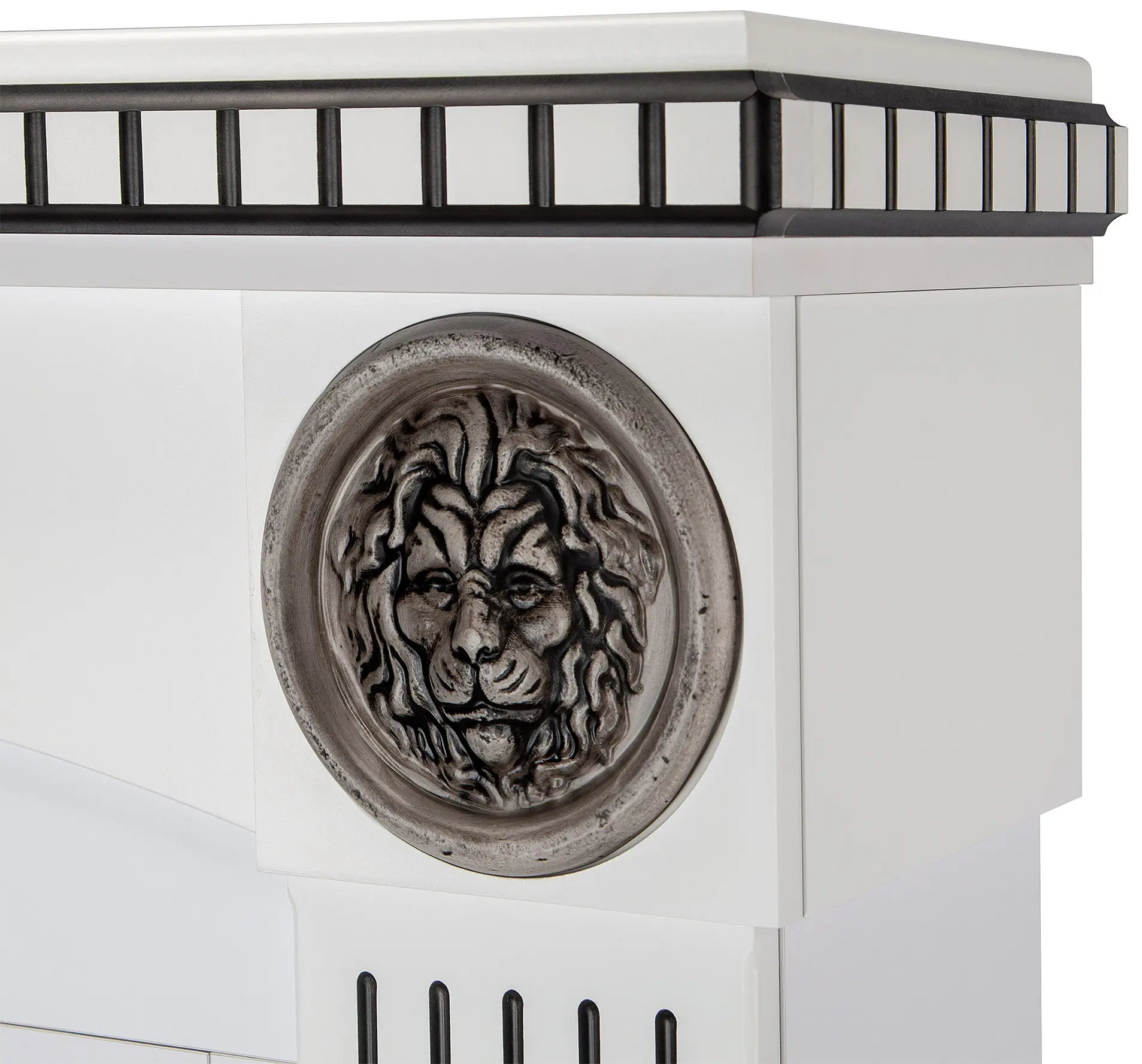 Semineu Art Flame Prometeu & Galileo Silver (White) - 4