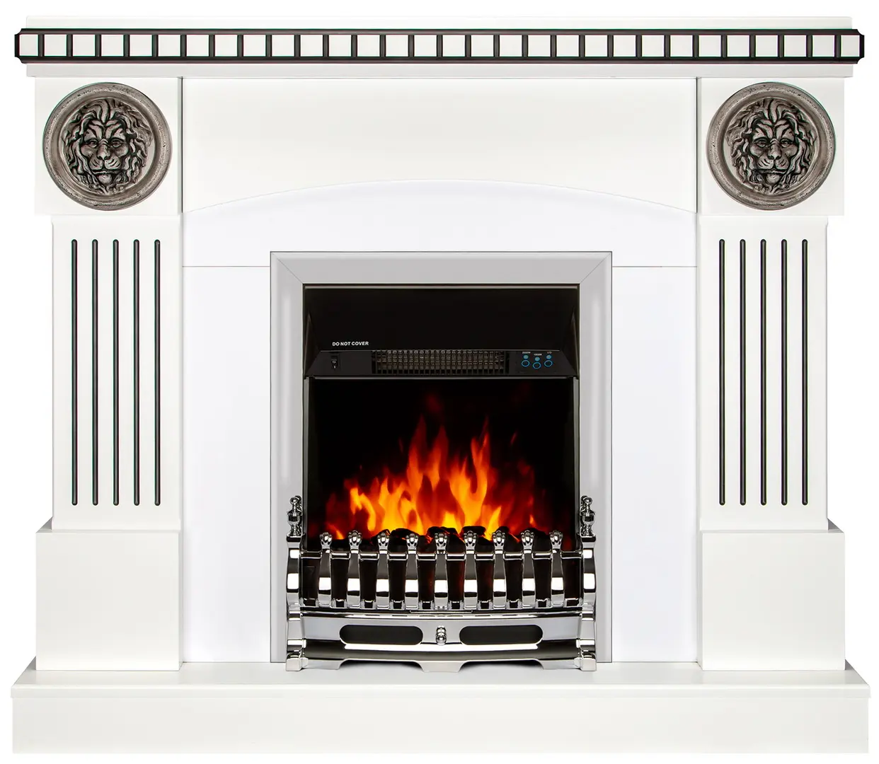 Semineu Art Flame Prometeu & Galileo Silver (White)