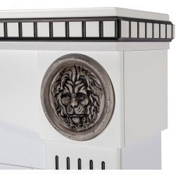 Semineu Art Flame Prometeu & Meridian (White) Thumb