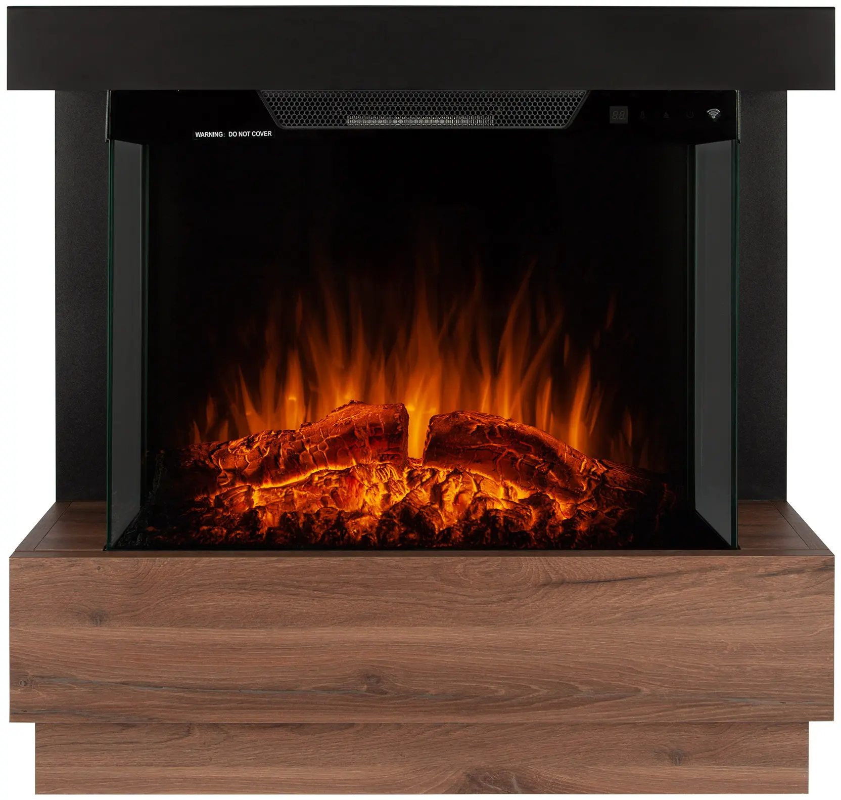 Semineu Art Flame Reverie & Flamora (Wenge/Light Oak) - 3