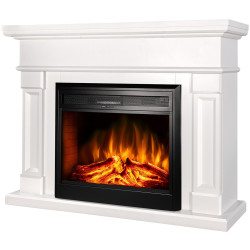 Каминокомплект Art Flame Riga & Carmen (White) Thumb