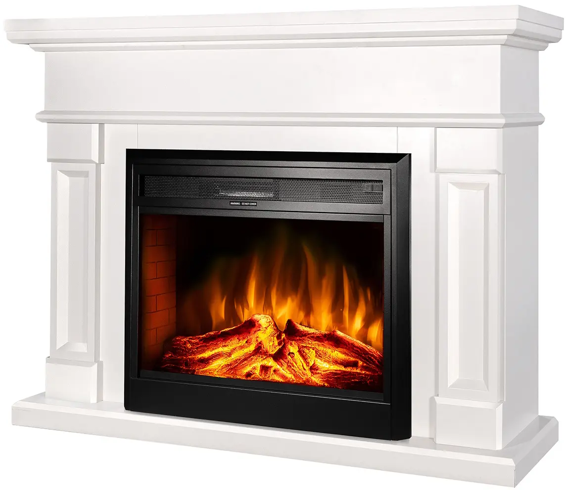 Каминокомплект Art Flame Riga & Carmen (White) - 2