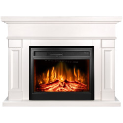 Каминокомплект Art Flame Riga & Carmen (White)